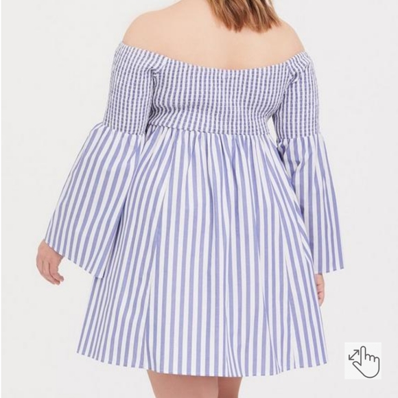 Torrid. Smocked Skater dress SZ.2 NWOT - Picture 2 of 7